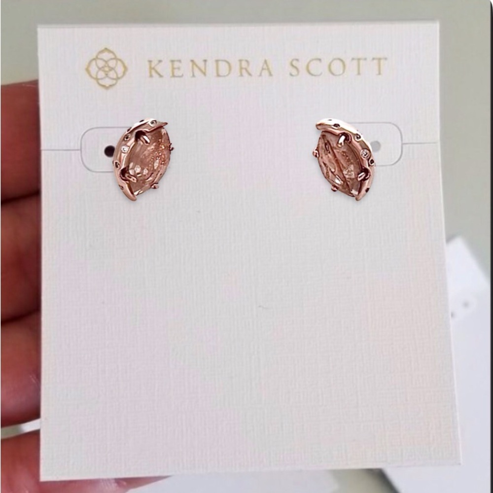 Kendra Scott Rose Gold Milla Pierced Earrings